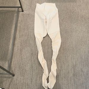 Alo Yoga High Waisted Leggings Ivory XS